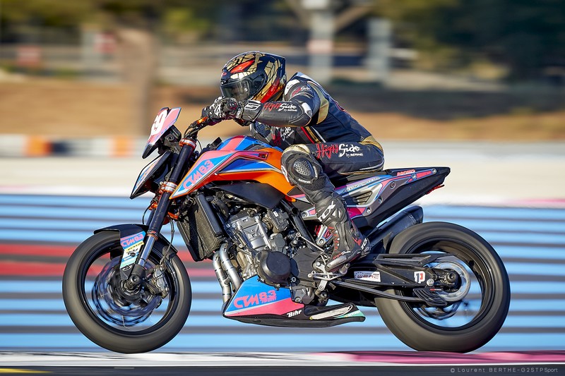 KTM 790 Duke  MOTO ET MOTARDS high side CTM83 Bol d'Argent 2019