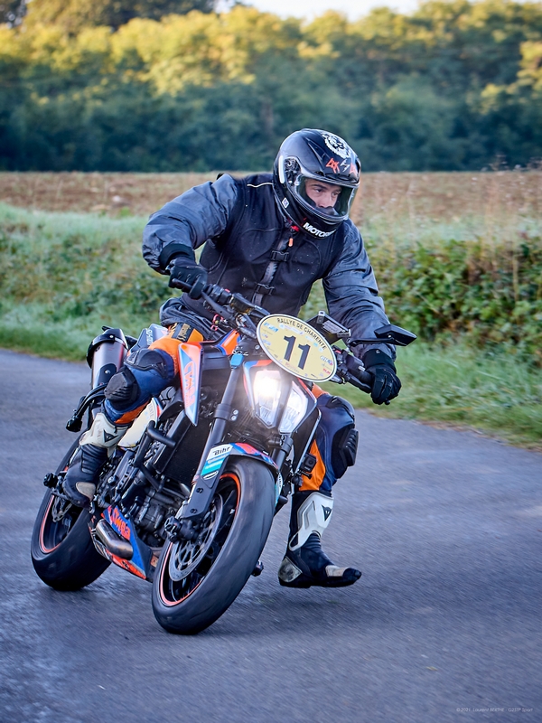 KTM 890 DUKE #11 CTM83 CAUQUIL Romain VICE CHAMPION DE FRANCE DES RALLYES ROUTIERS 2021