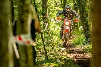 ktm 450 excf enduro championnat de france à chaumont 2021