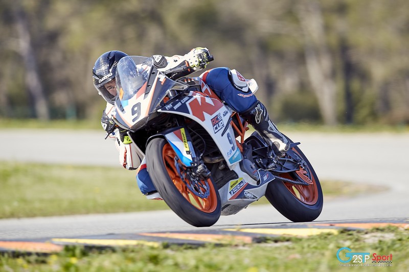 KTM RC 390 CUP 2017 PROMOSPORT 400 Lédenon  Barbier Clément CTM83 Team