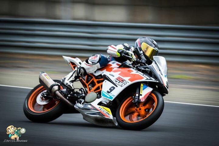 Clément Barbier pilote ktm rc cup le mans 2017 cdf promosport 400