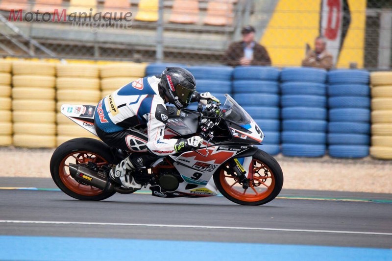 Clément Barbier pilote ktm rc cup magny-cours 2017 cdf promosport 400