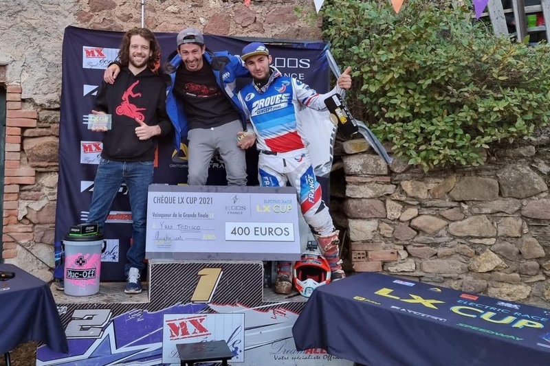 KTM FREERIDE E LX CUP ADRIAN PARASSOL PODIUM