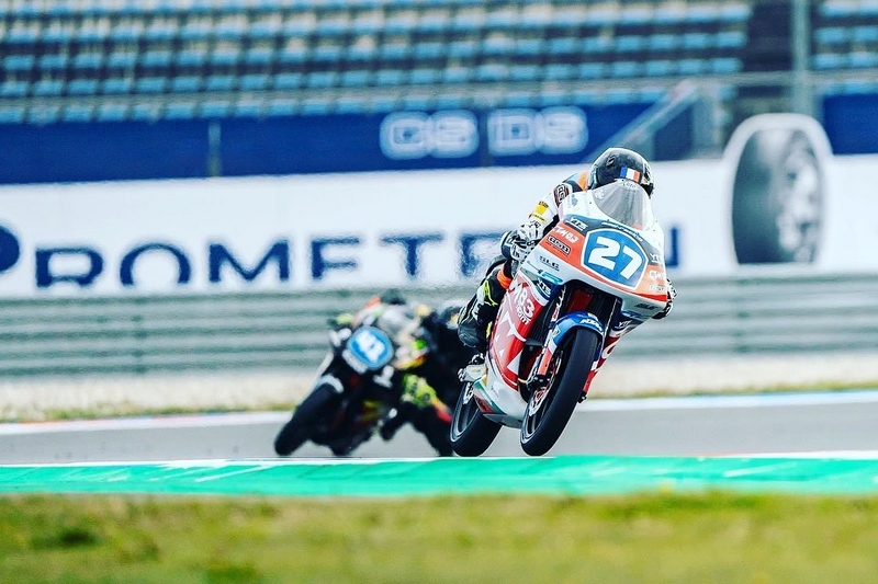 KTM 250 RC4 SUR LE CIRCUIT D'ASSEN 
Northern Talent Cup 2023 ANTOINE NATIVI