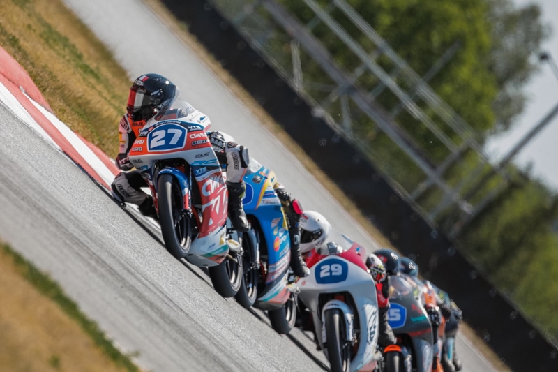 KTM 250 RC4 SUR LE CIRCUIT D'ASSEN Northern Talent Cup 2023 ANTOINE NATIVI