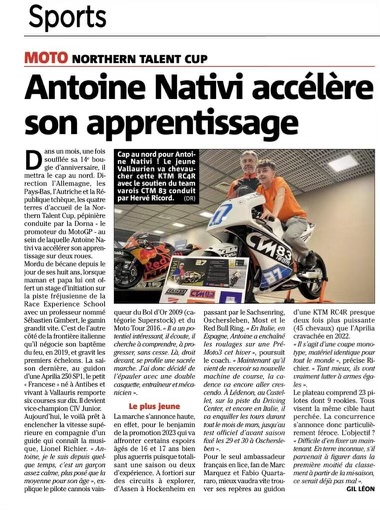 presse Nativi courses moto