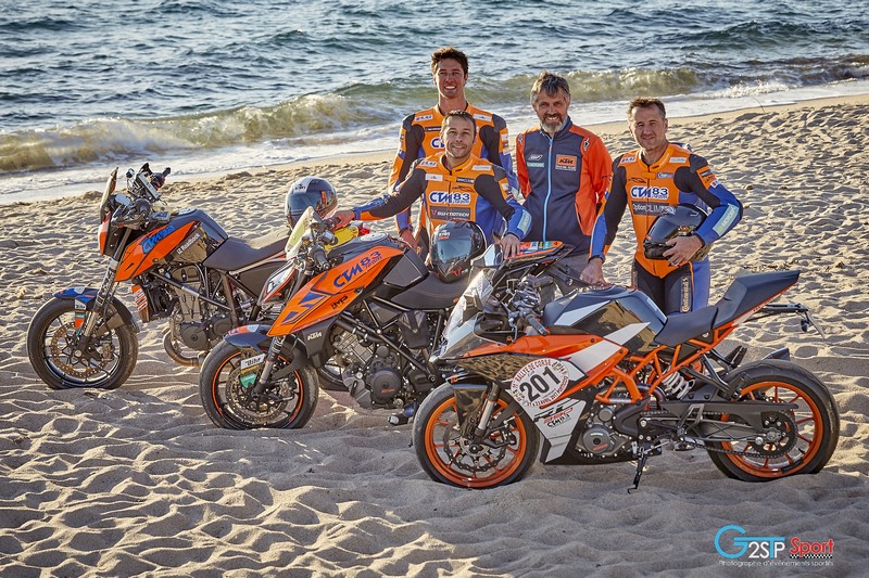 CTM 83 Team pilotes rallye de Corse 2017 moto ktm