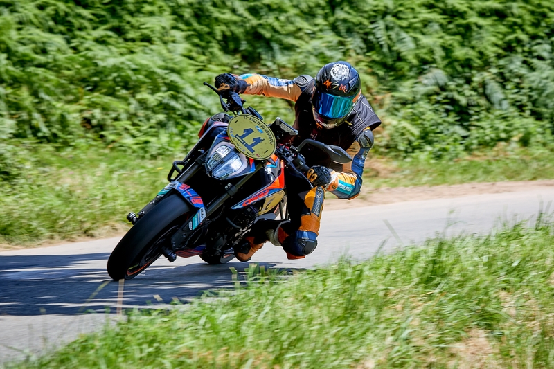 ktm 890 duke Romain CAUQUIL championnat de france des Rallyes au Rallye des Coteaux 2021