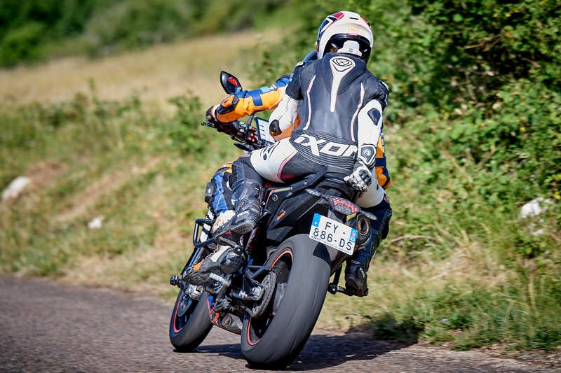 KTM 890 Duke Romain CAUQUIL vainqueur duo RALLYE Ain 2022